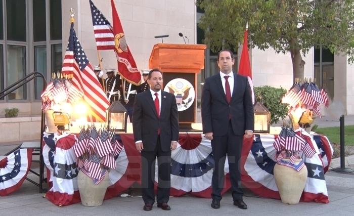 السفارة الأمريكية بتونس تحتفل بالذكرى 241 لاستقلال الولايات المتّحدة الأمريكية