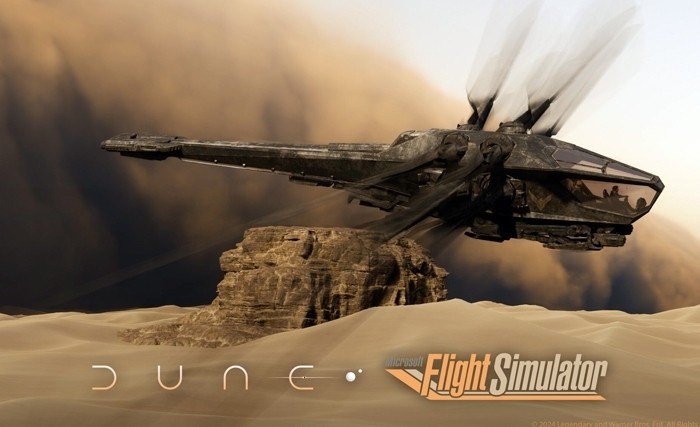 Microsoft Flight Simulator تعلن عن توفر تحديث للعبة Dune مجانًا!!