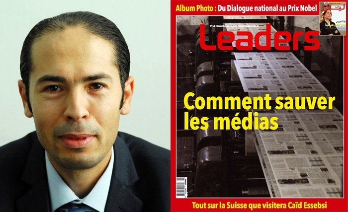 كـــلام في الإعــلام: في نسخة "ليدرز" الفرنسيّة لشهر نوفمبر ,ملفّ في ( 31 صفحة ):"كيف ننقذ وسائل الإعلام؟؟" ,"المؤسسات الصّحفيّة في خطر : بإسم من تتحدّث وسائل الإعلام؟"