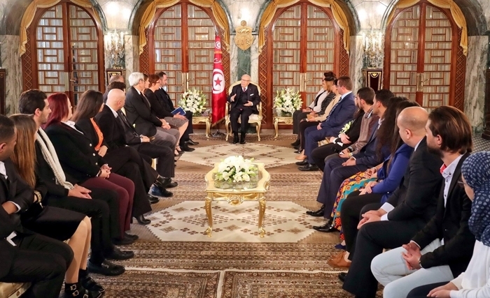 الاحتفال بقصر قرطاج بالذكرى الأولى لإعلان برنامج الشراكة بين تونس والاتحاد الأوروبي المخصّصة للشباب (فيديو)