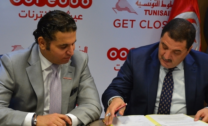 شراكة بين Ooredoo والخطوط الجويّة التونسيّة: انطلاق عمليّة تحويل نقاط Merci إلى أميال