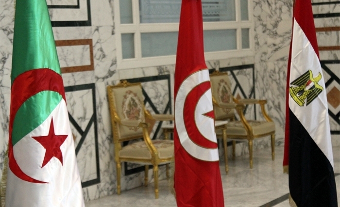 وزراء خارجية تونس والجزائر ومصر يحذّرون من أيّ تأخير في التوصّل إلى حلّ الأزمة الليبية 
