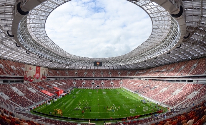 أجواء احتفالية في افتتاح مونديال روسيا 2018