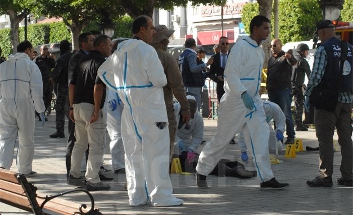 حصيلة العملية الإرهابيّة بشارع بورقيبة : إصابة 10 أمنيين و5 مدنيين بجروح 