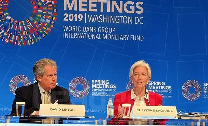 اجتماعات الربيع لصندوق النقد والبنك الدوليين وتوقّعات بشأن تراجع النمّو العالمي 