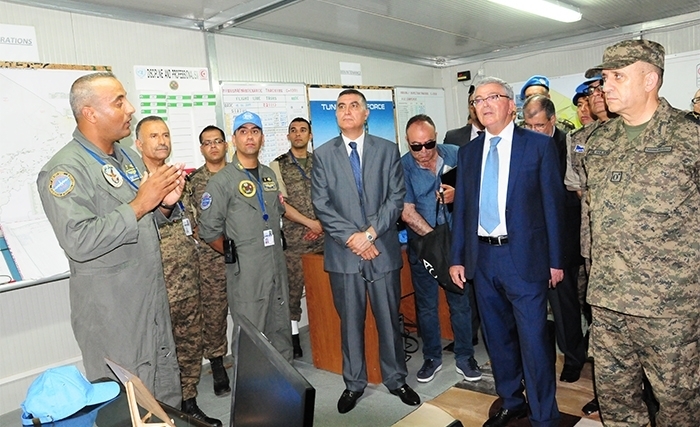 أنشطـــة الوحدة العسكرية التونسية للنقل الجوّي بمالي ضمن البعثة الأممية 
