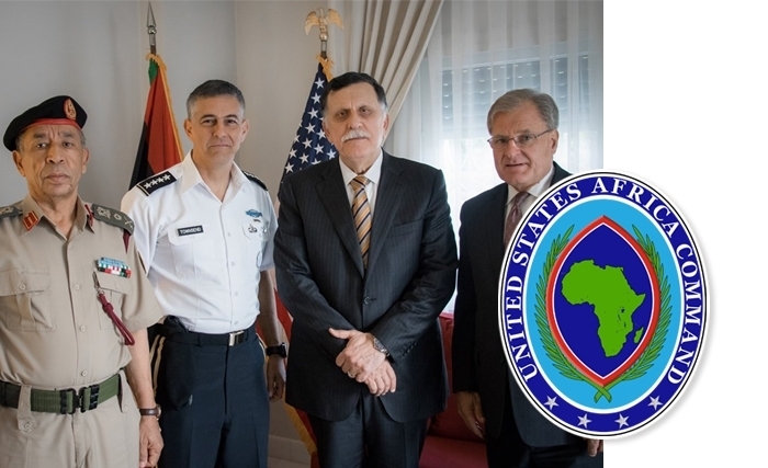 القائد العام الجديد للقوات الأمريكية في أفريقيا يجتمع بتونس بفايز السرّاج لتقييم الوضع في ليبيا