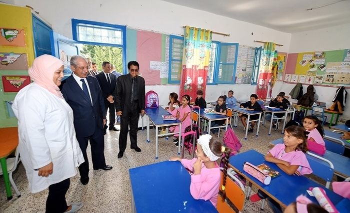 الرئيس محمّد الناصر يتوجه بتحيّة إلى الأسرة التربوية بمناسبة افتتاح السنة الدراسية الجديدة  (ألبوم صور) 