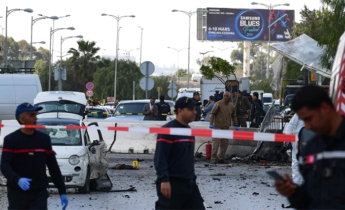 الإرهاب يستهدف دورية أمنية في محيط السفارة الأمريكية بتونس العاصمة 