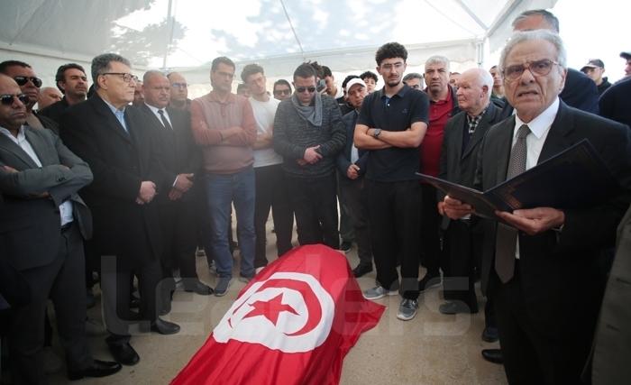 في جنازة مؤثرة، العميد الصادق بلعيد يوارى الثرى (ألبوم صور)