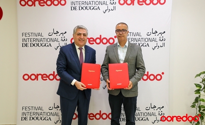 Ooredoo تونس الراعي الرسمي للدورة الخمسين لمهرجان دقة الدولي