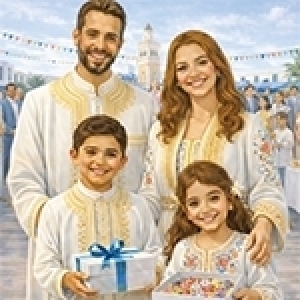 عيد فطر مبارك سعيد