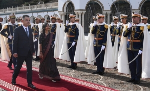 الرئيس قيس سعيد يتسلم أوراق اعتماد سفراء الغابون وجنوب افريقيا وفلسطين والكوت ديفوار والهند الجدد بتونس